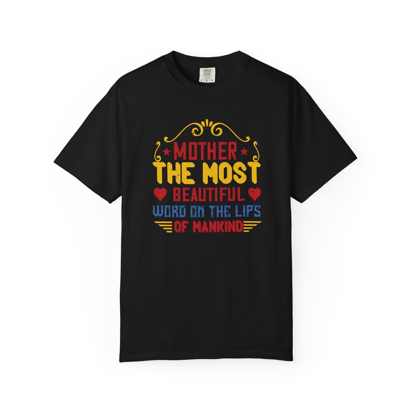 Mom T-shirt Mother Day Mama Tee Unisex Comfort Colors Garment-Dyed Cotton h84