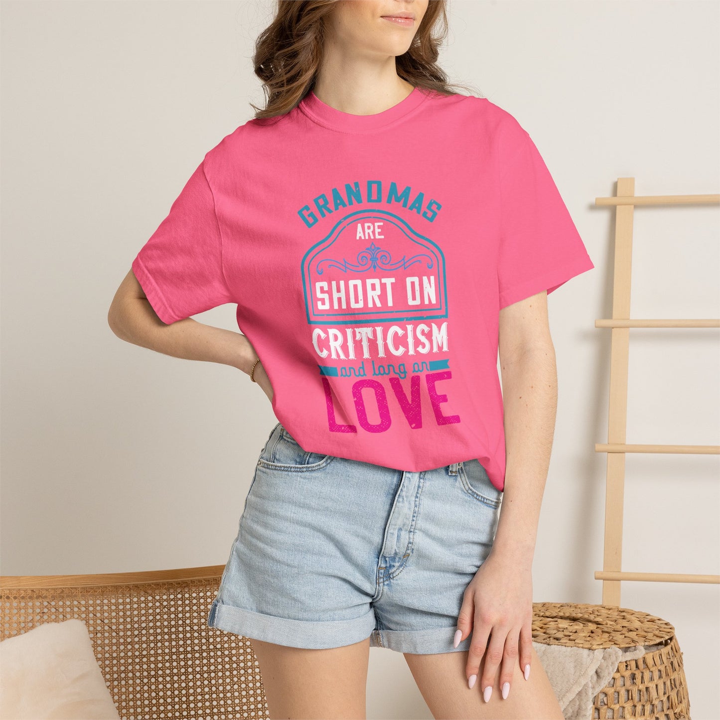 Grandmas T-shirt Mother Day Mama Tee Unisex Comfort Colors Garment-Dyed Cotton h69