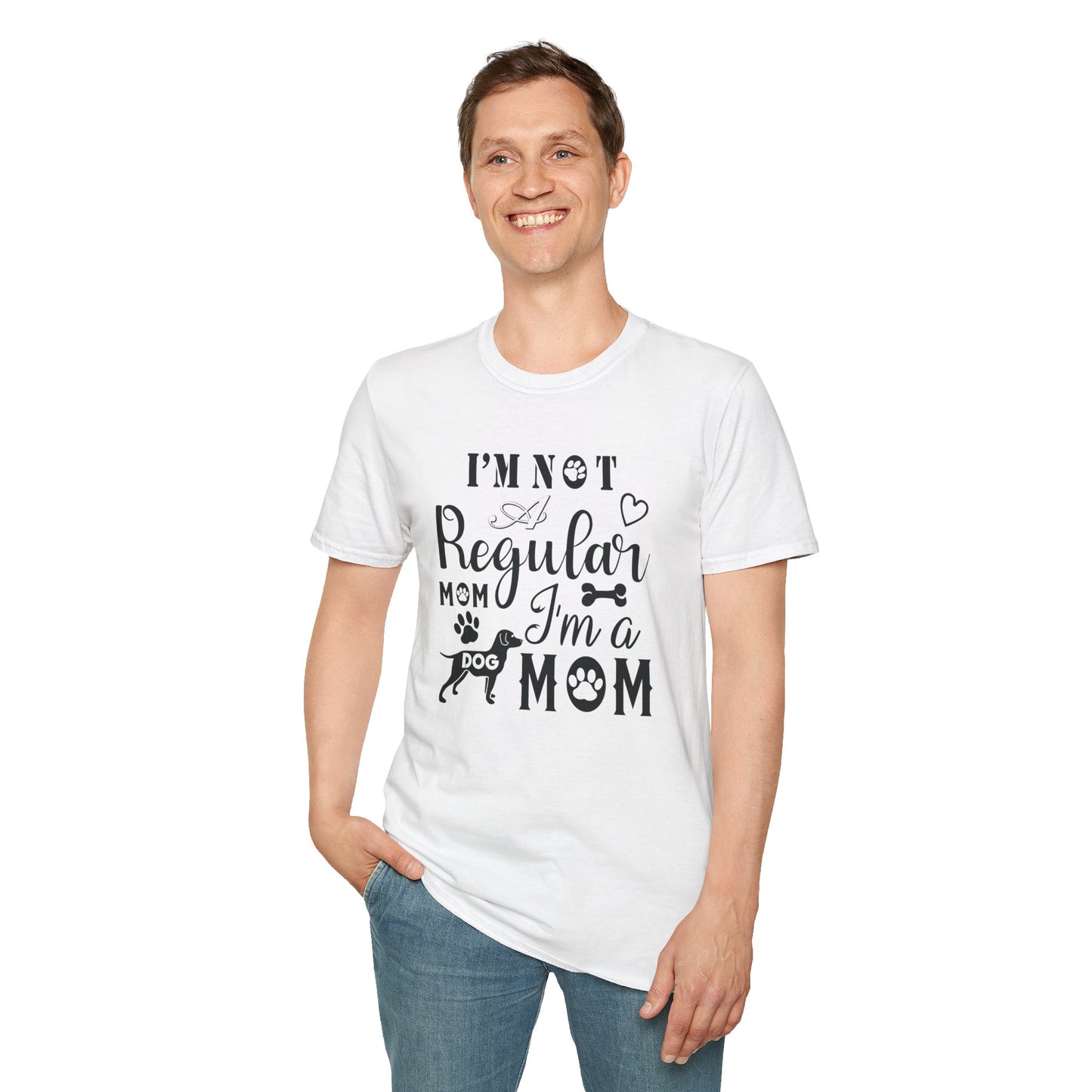 Dog Slogan T Shirts Unisex Funny Quote Tee Gildan Softstyle 64000 Short Sleeve For Dog Lovers
