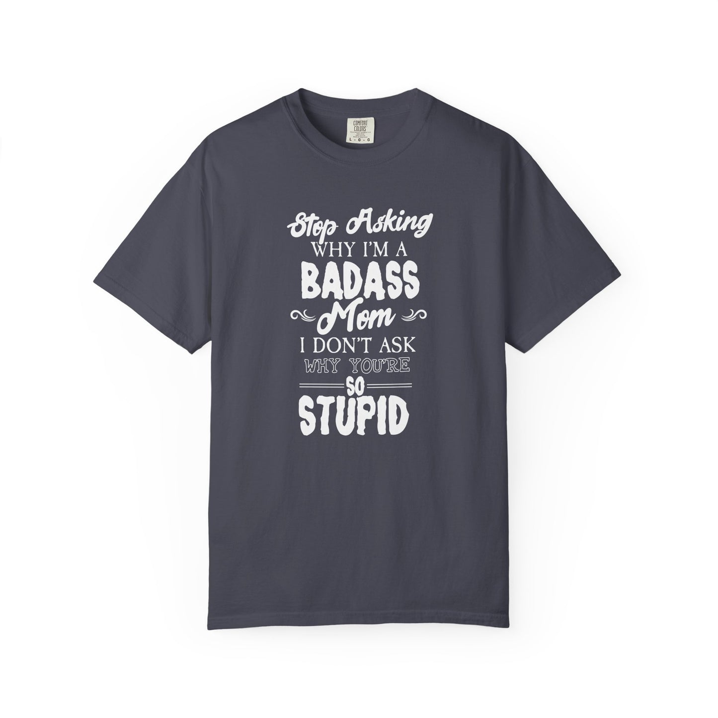 Mom T-shirt Mother's Day Mama Tee Unisex Comfort Colors Garment-Dyed Cotton h39
