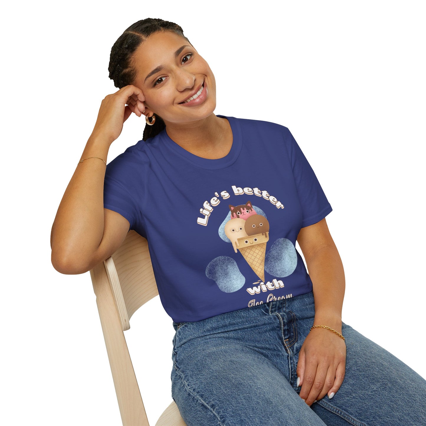Food Tees, Funny Food T Shirts, Funny T Shirts, Shirt with Food, Junk Food Tees, Shirt with Ice Cream, Ice Cream T-Shirt