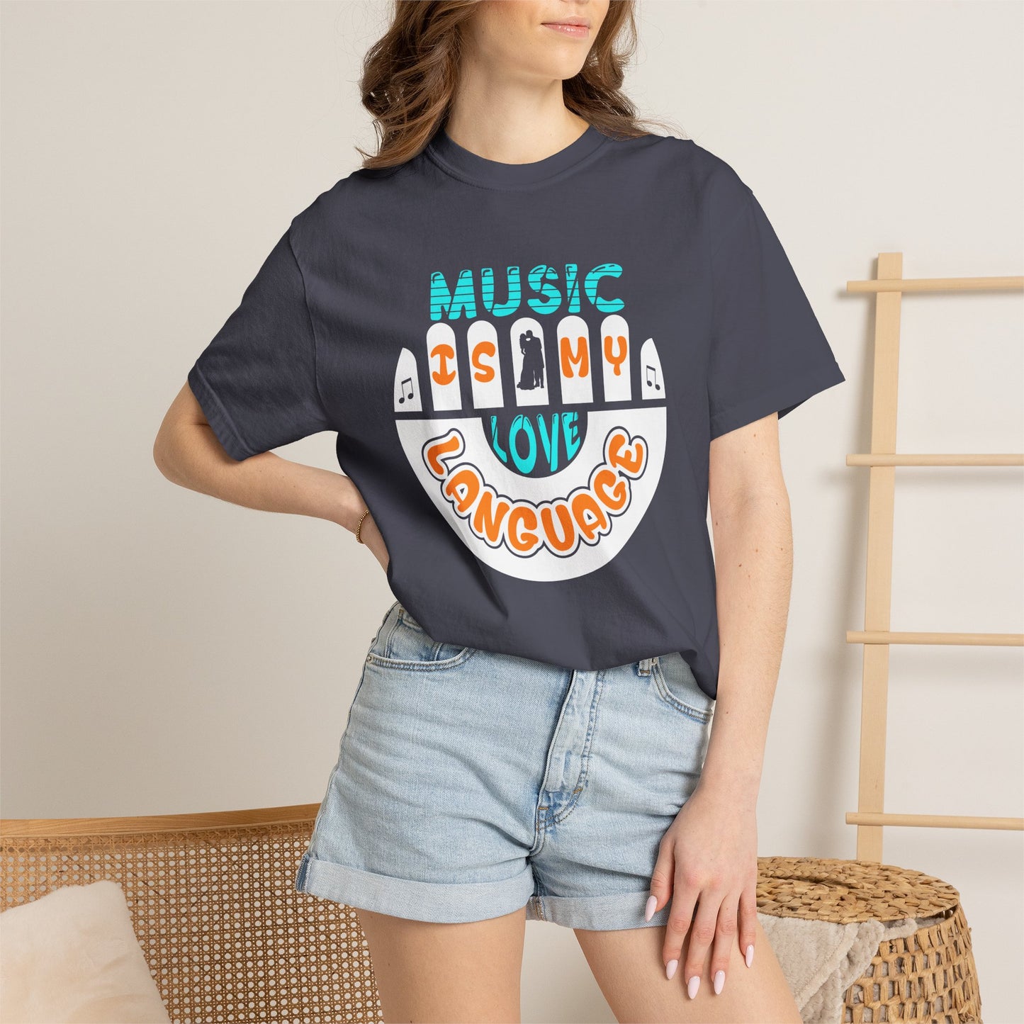 Music Graphic Design Unisex Cotton T-shirt 067