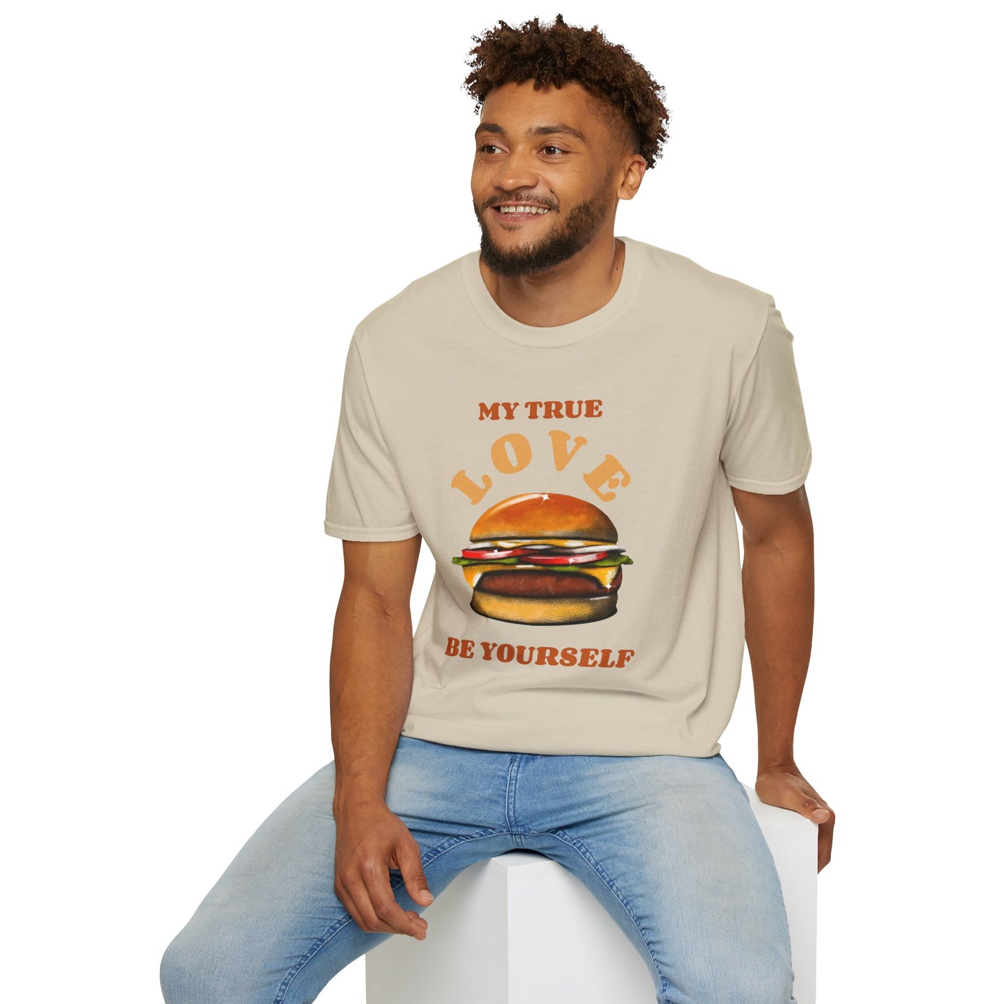 Food Tees, Funny Food T Shirts, Funny T Shirts, Shirt with Food, Junk Food Tees, Shirt with Burger, Burger T-Shirt