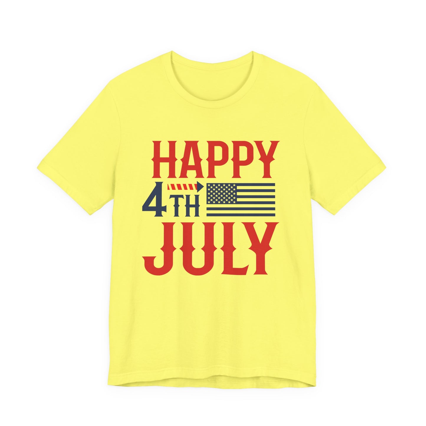 American Flag Graphic Unisex Cotton T-Shirt 011
