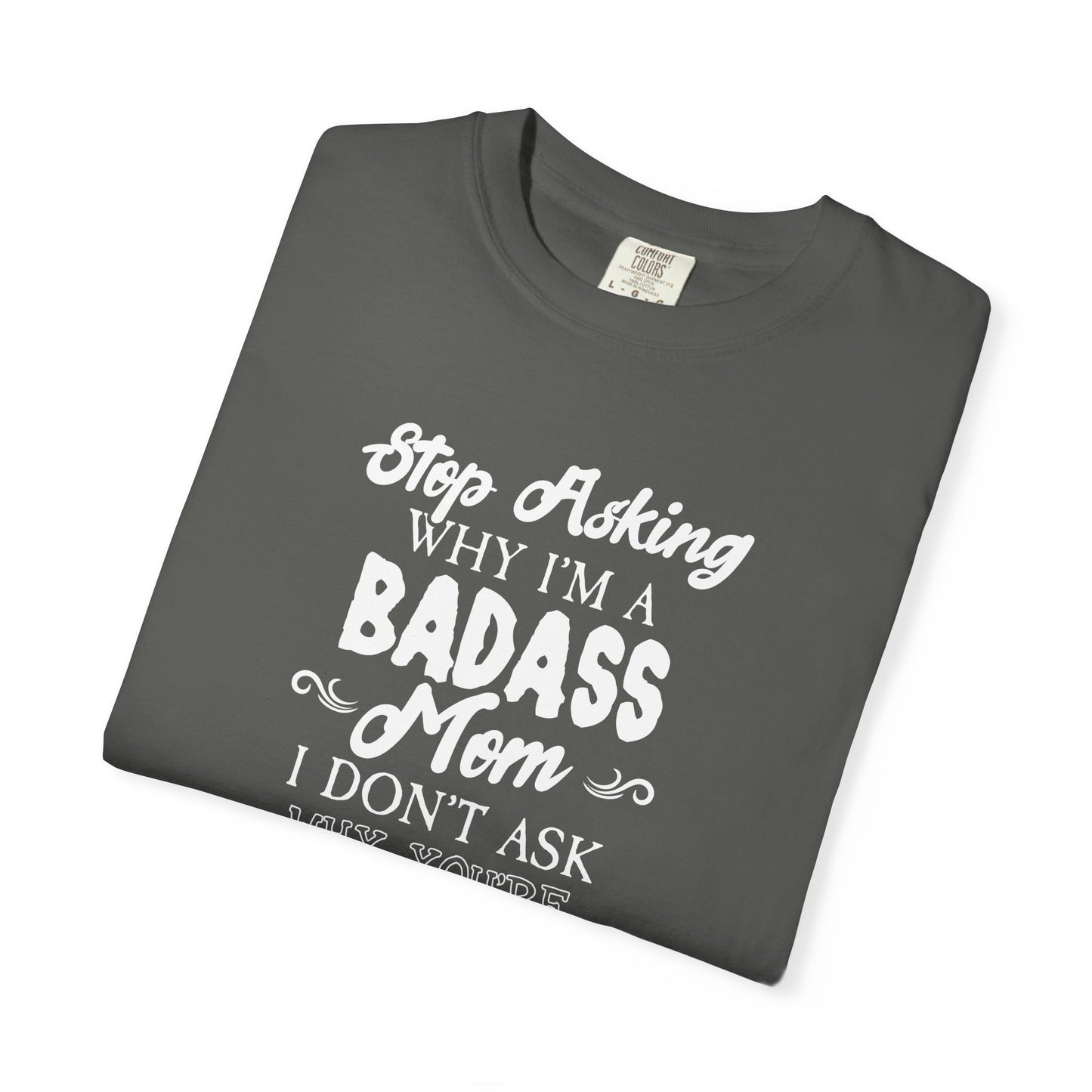Mom T-shirt Mother's Day Mama Tee Unisex Comfort Colors Garment-Dyed Cotton h39