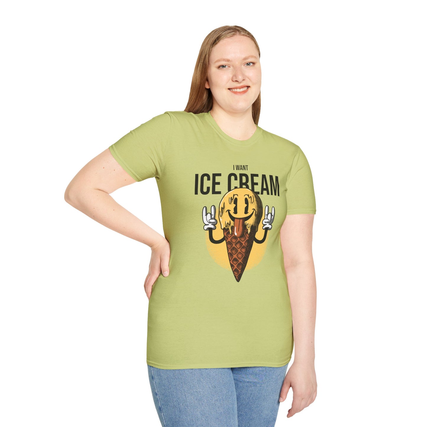 Food Tees, Funny Food T Shirts, Funny T Shirts, Shirt with Food, Junk Food Tees, Shirt with Ice Cream, Ice Cream T-Shirt