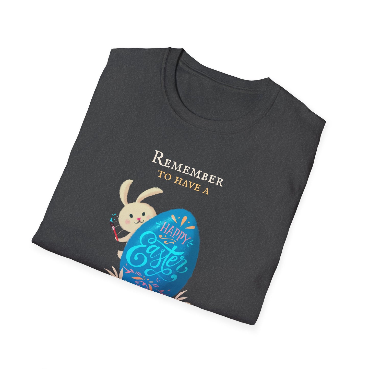 Easter Bunny Egg T-Shirt, Tee Shirt with Easter Signature, T Shirt with Easter Prints, Tee Shirt with Easter Design - 8