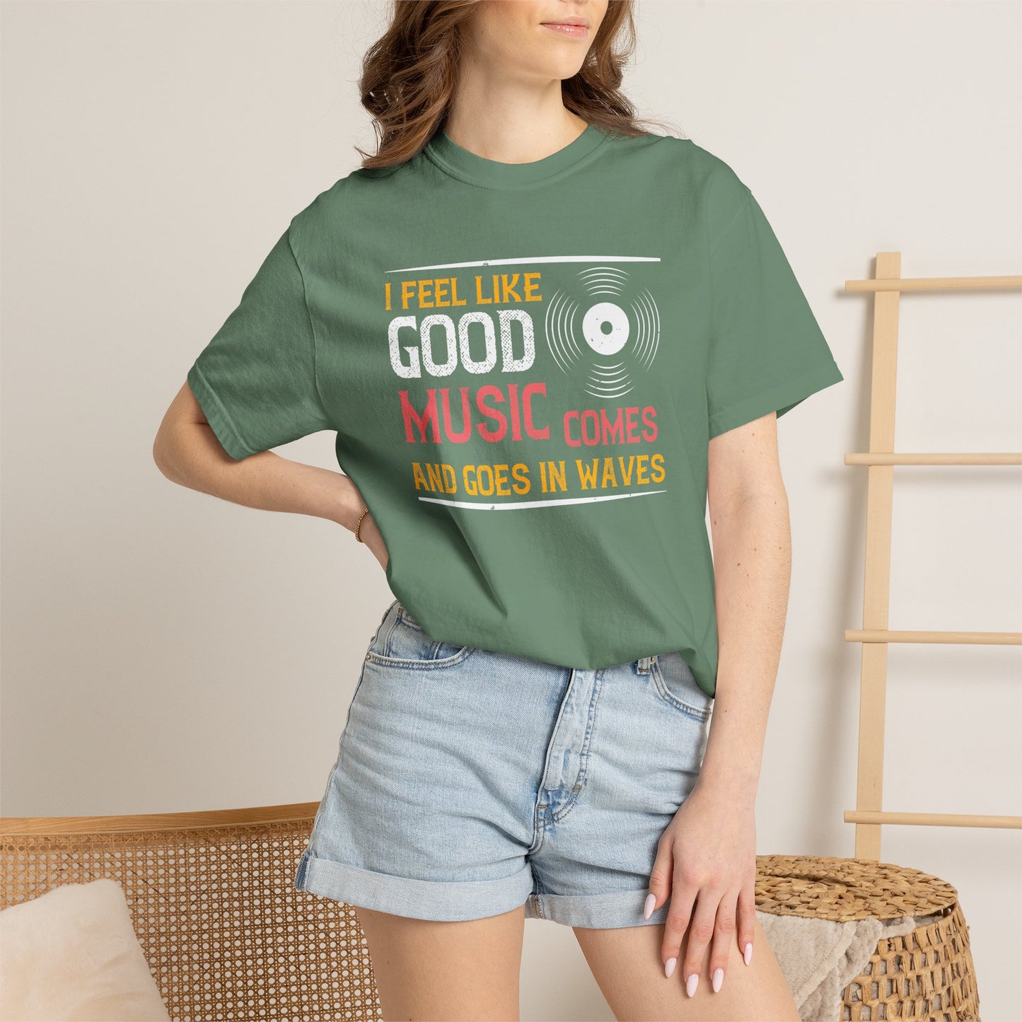 Music Graphic Design Unisex Cotton T-shirt m8