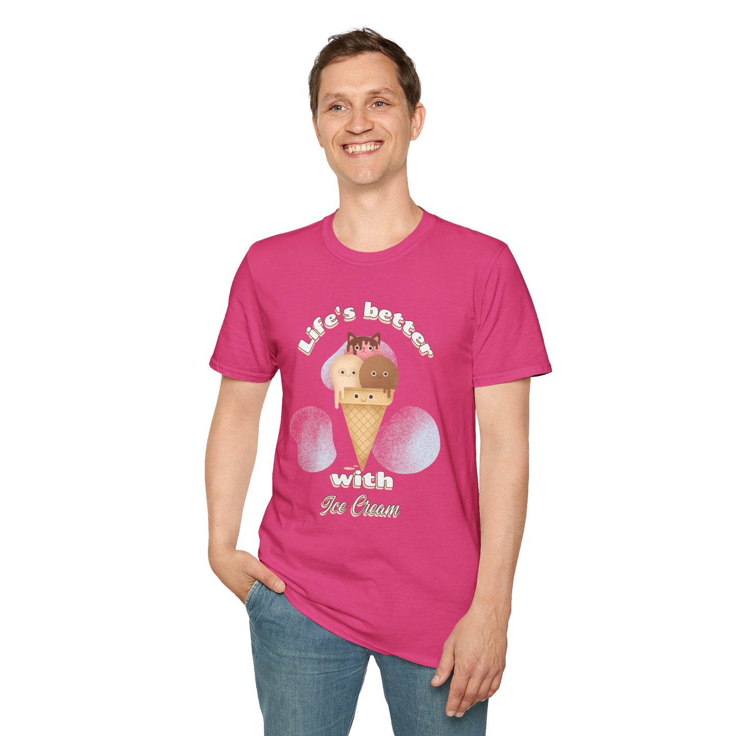 Food Tees, Funny Food T Shirts, Funny T Shirts, Shirt with Food, Junk Food Tees, Shirt with Ice Cream, Ice Cream T-Shirt