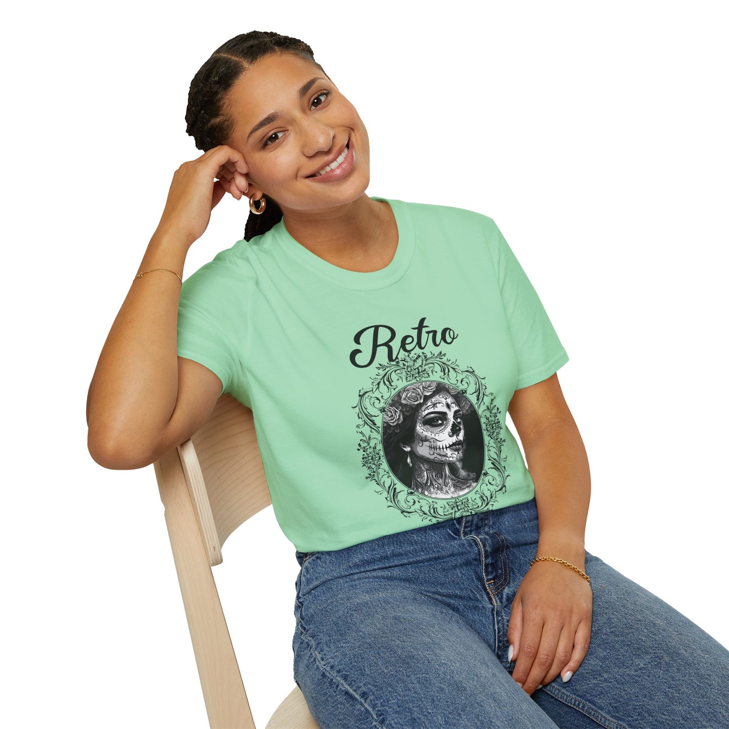 Retro T Shirt, Retro Design Shirt, Retro Art Tee Shirt, T-shirt with Retro Style