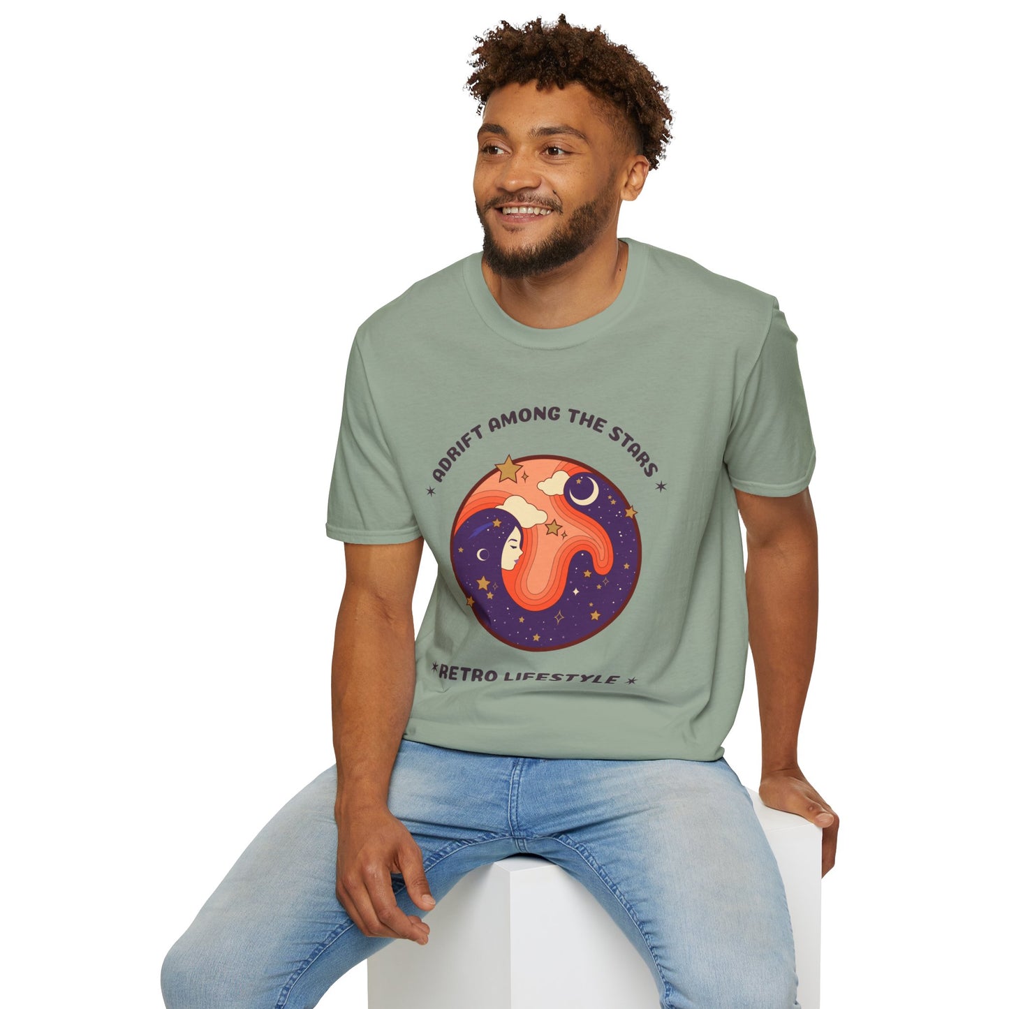 Retro T Shirt, Retro Design Shirt, Retro Art Tee Shirt, T-shirt with Retro Style
