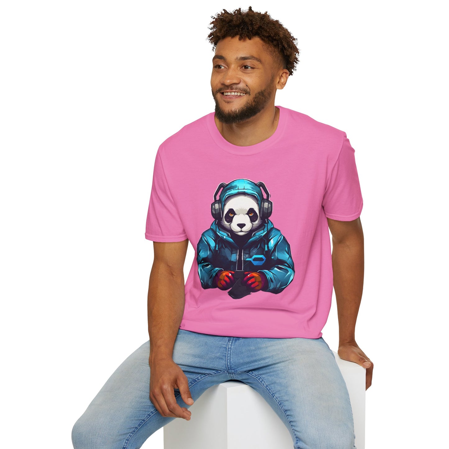 Animals Tees, Funny Animals Shirt, T Shirts with Funny Animals, T-Shirt with Panda, Panda Tees