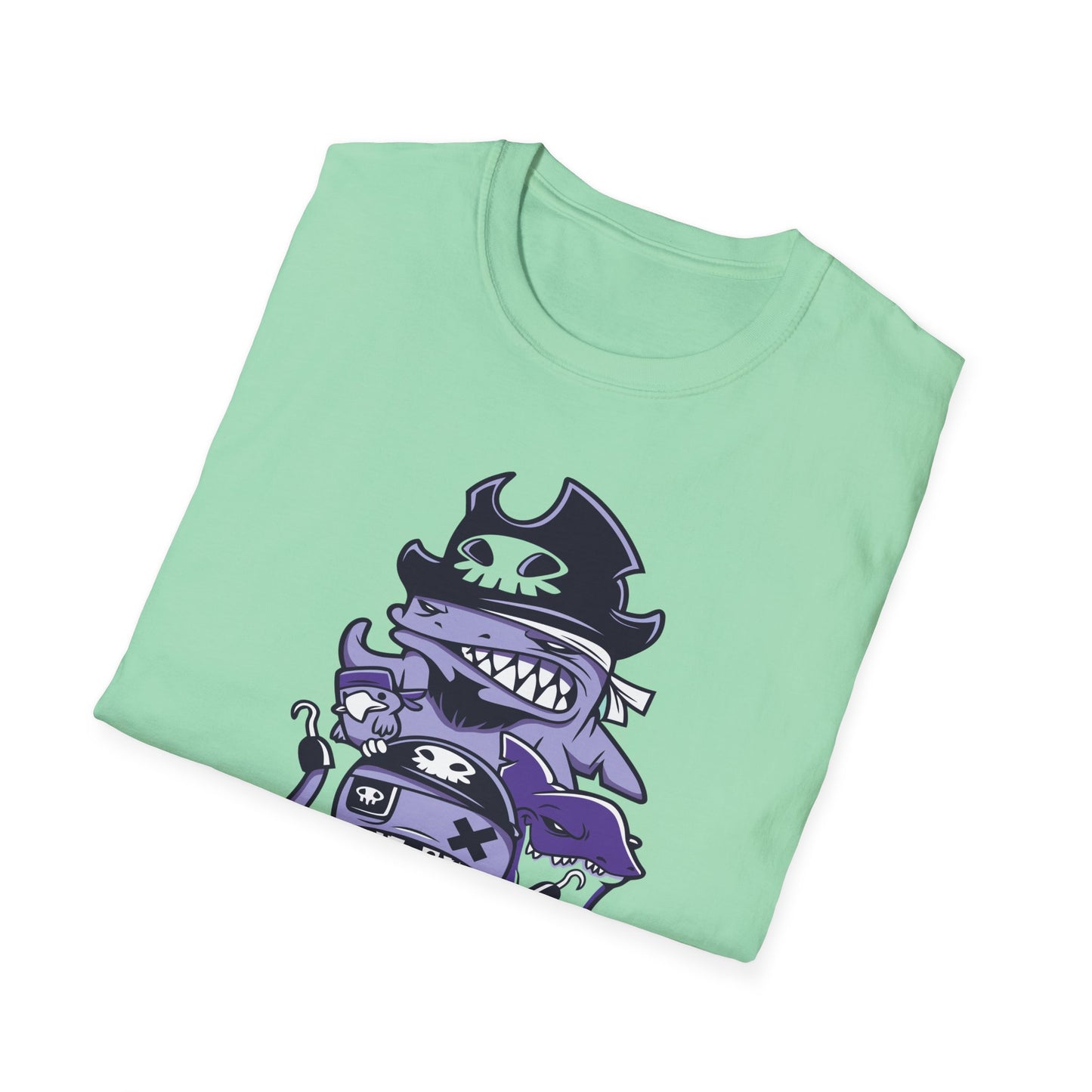 Cartoon T Shirt Animation Tee Unisex Softstyle 64000 100 Percent Ring Spun Cotton Funny Graphic Tee