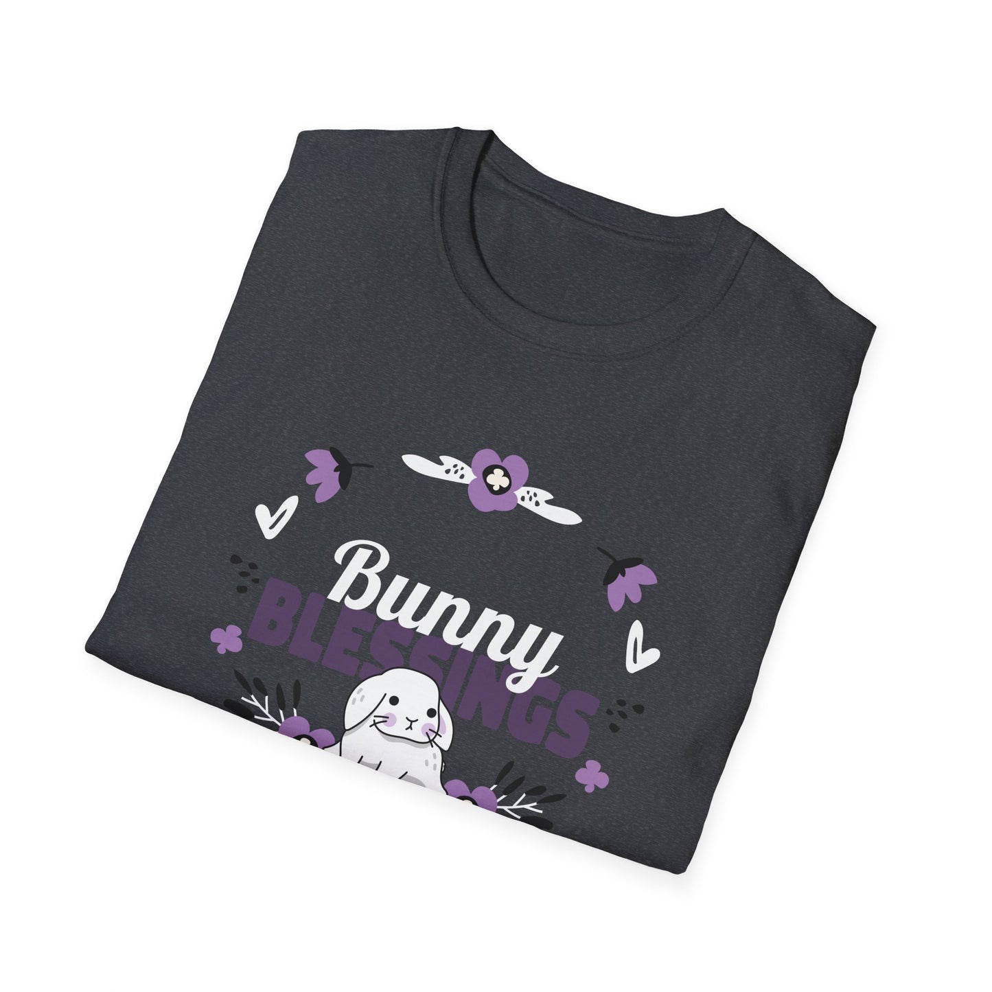 Easter Bunny T-Shirt, Tee Shirt with Easter Signature, T Shirt with Easter Prints, Tee Shirt with Easter Design - 19