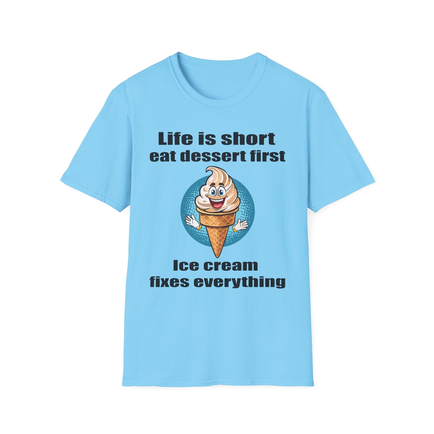 Food Tees, Funny Food T Shirts, Funny T Shirts, Shirt with Food, Junk Food Tees, Shirt with Ice Cream, Ice Cream T-Shirt