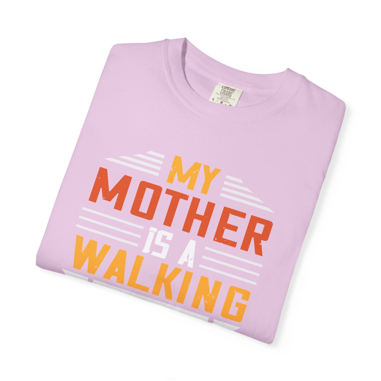 Mom T-shirt Mother Day Mama Tee Unisex Comfort Colors Garment-Dyed Cotton h87