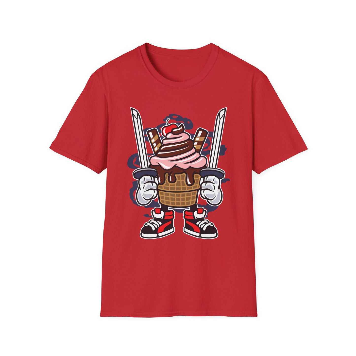 Cartoon T Shirt Unisex Animation Tee Funny Tee Gildan Softstyle 64000 Ring Spun Cotton 99