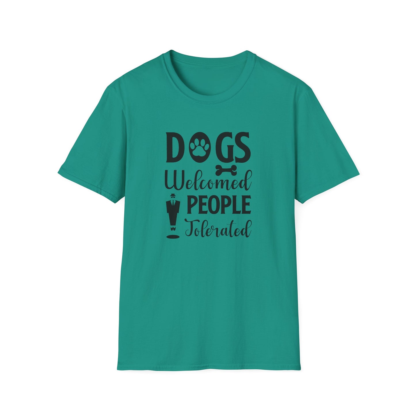 Dog Slogan T Shirts With Funny Quotes Unisex Tee Shirt Gildan Softstyle 64000 100 Percent Cotton