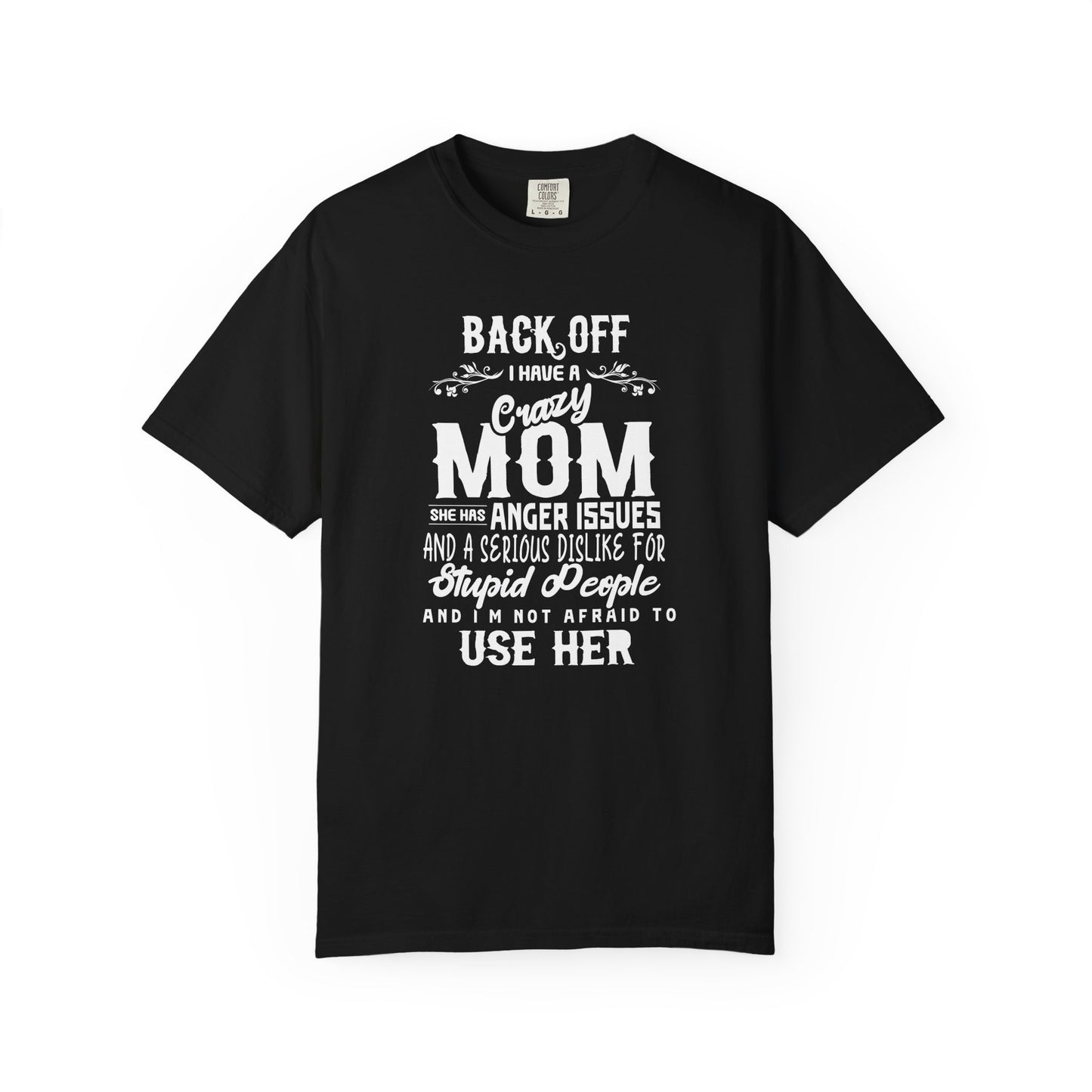 Mom T-shirt Mother's Day Mama Tee Unisex Comfort Colors Garment-Dyed Cotton h34