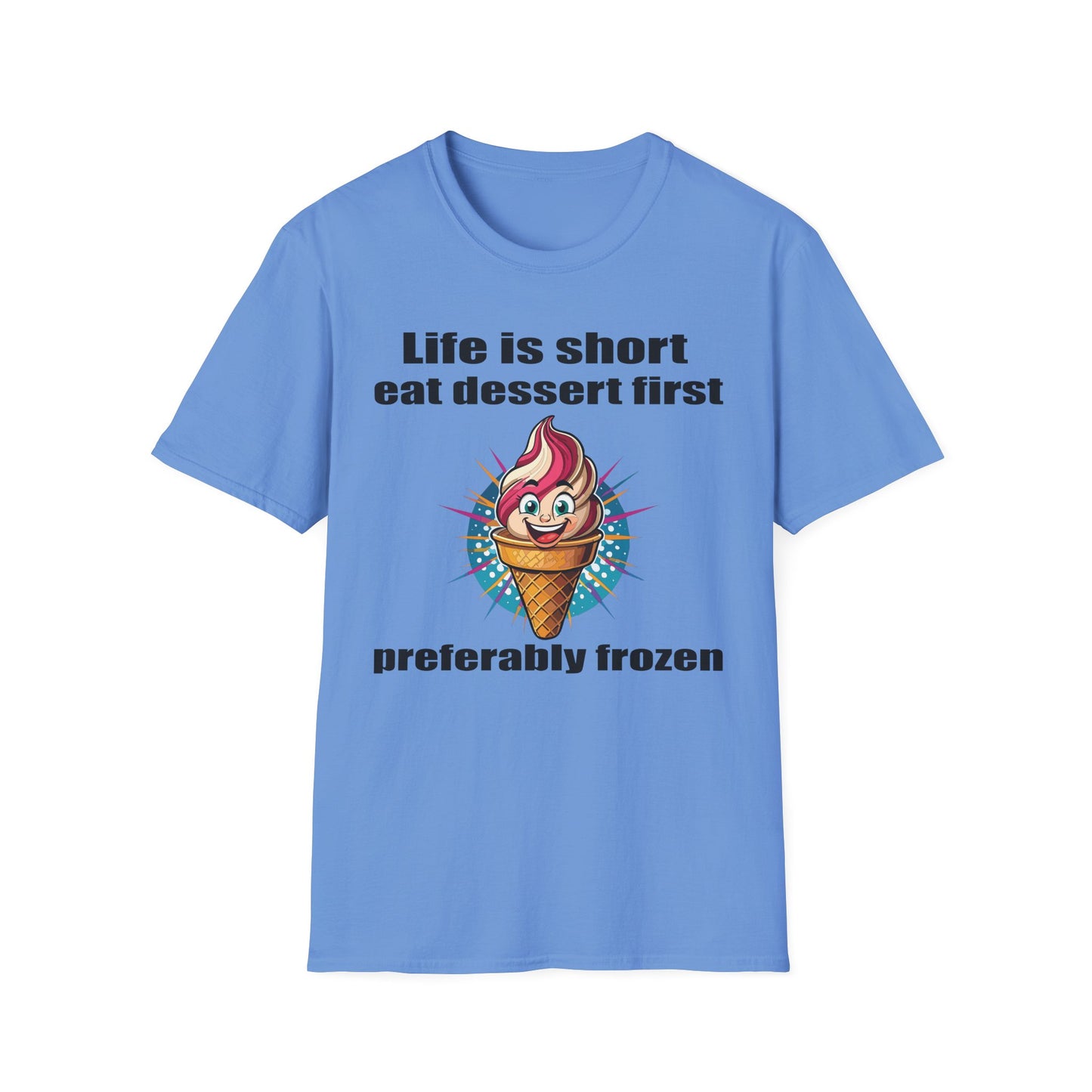 Food Tees, Funny Food T Shirts, Funny T Shirts, Shirt with Food, Junk Food Tees, Shirt with Ice Cream, Ice Cream T-Shirt