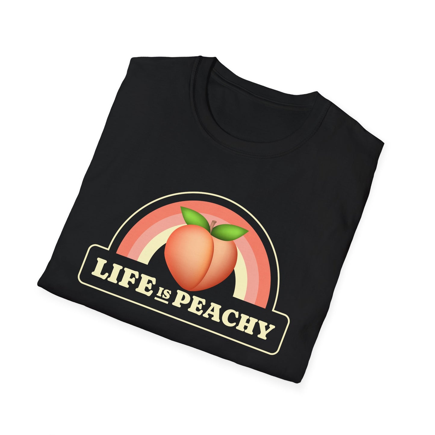 Food Tees, Funny Food T Shirts, Funny T Shirts, Shirt with Fruits, Shirt with Peach