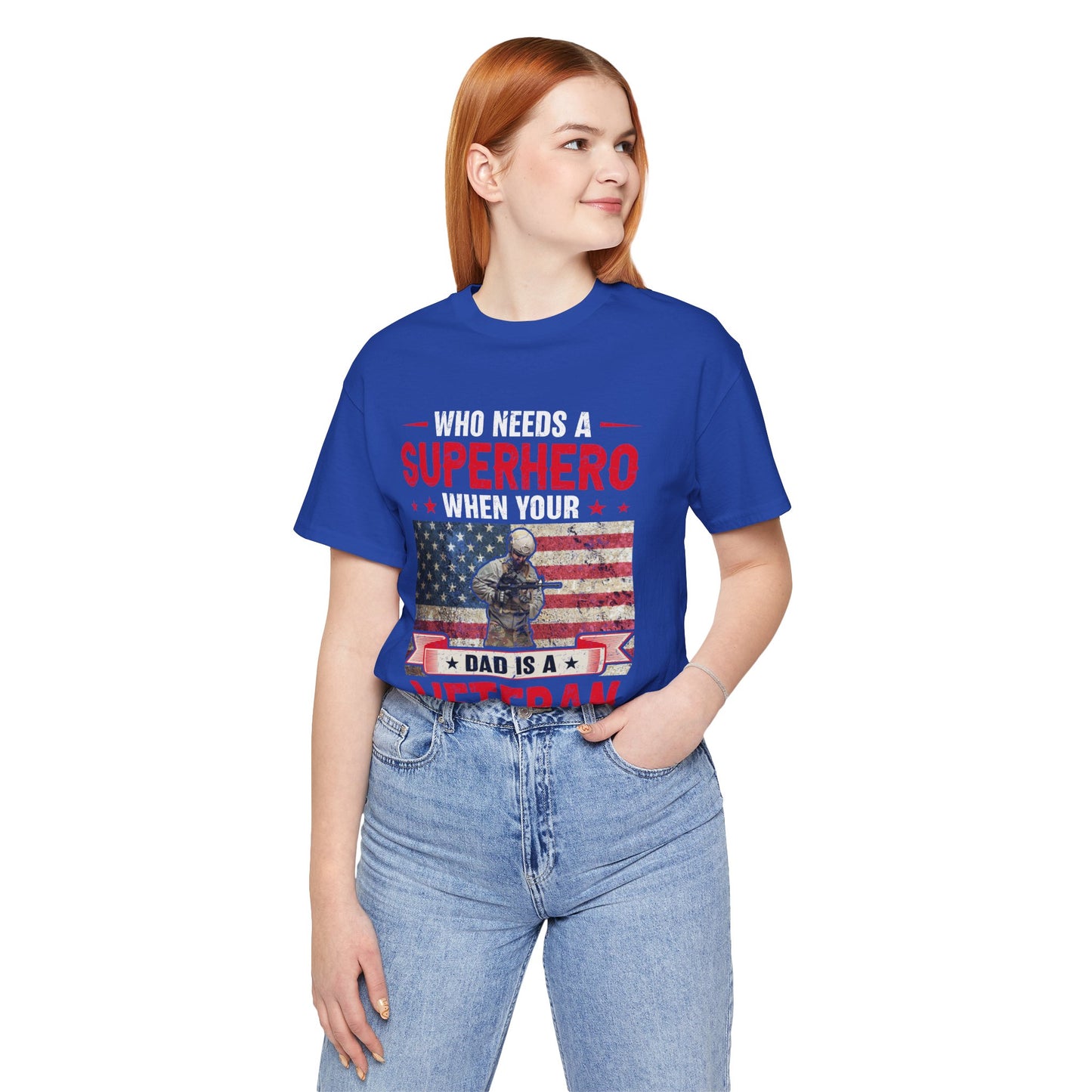 American Flag Graphic Unisex Cotton Tee v43