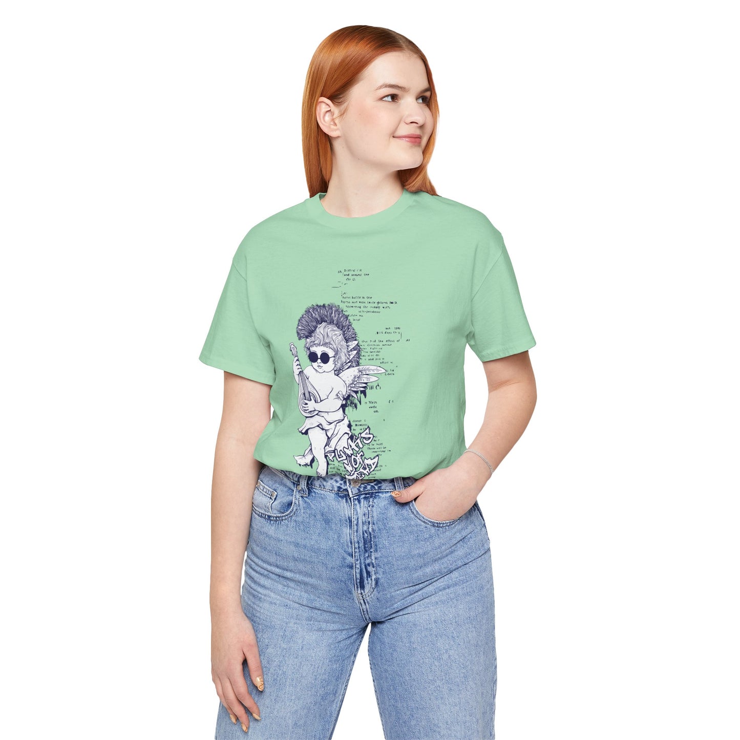 Punk Rock Vintage Graphic Unisex Cotton T-Shirt r37