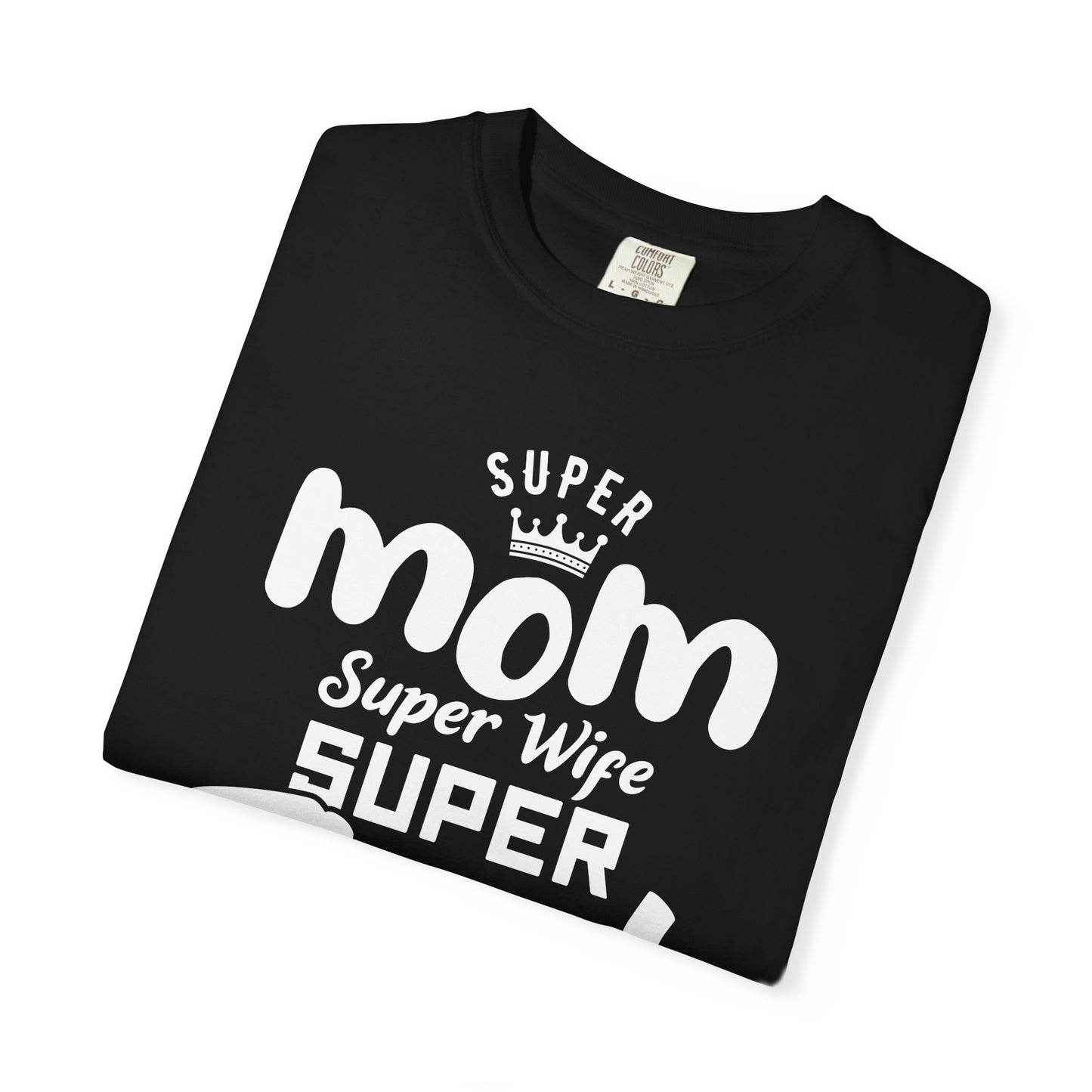 Mom T-shirt Mother's Day Mama Tee Unisex Comfort Colors Garment-Dyed Cotton h45
