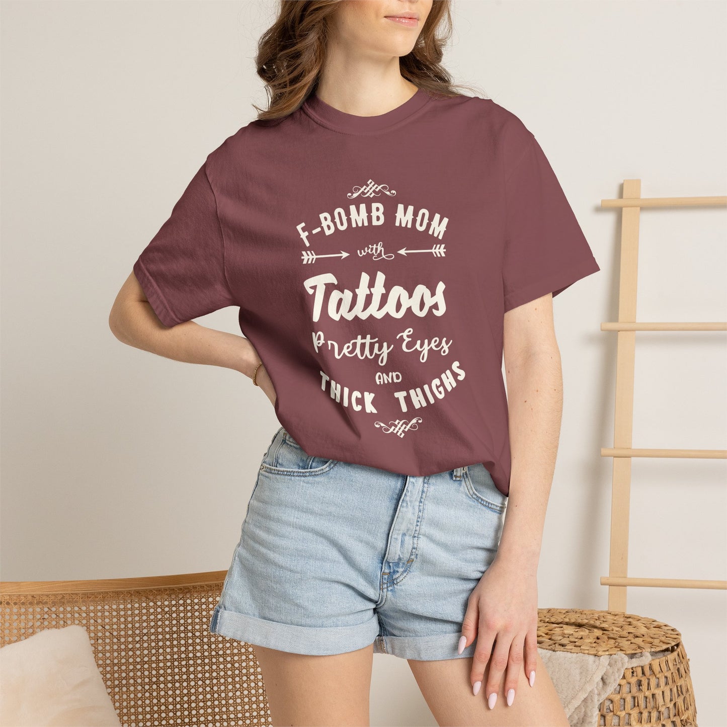 Mom T-shirt Mother's Day Mama Tee Unisex Comfort Colors Garment-Dyed Cotton h37