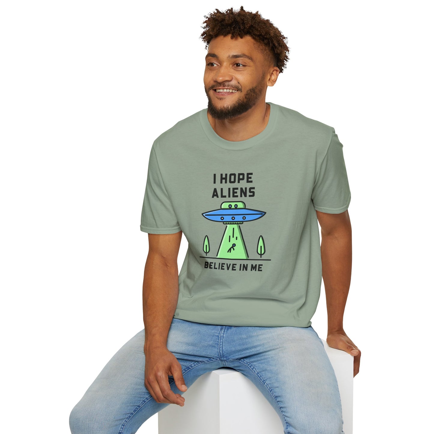 Funny T Shirts, UFO Tees, Funny Aliens Shirt - 2