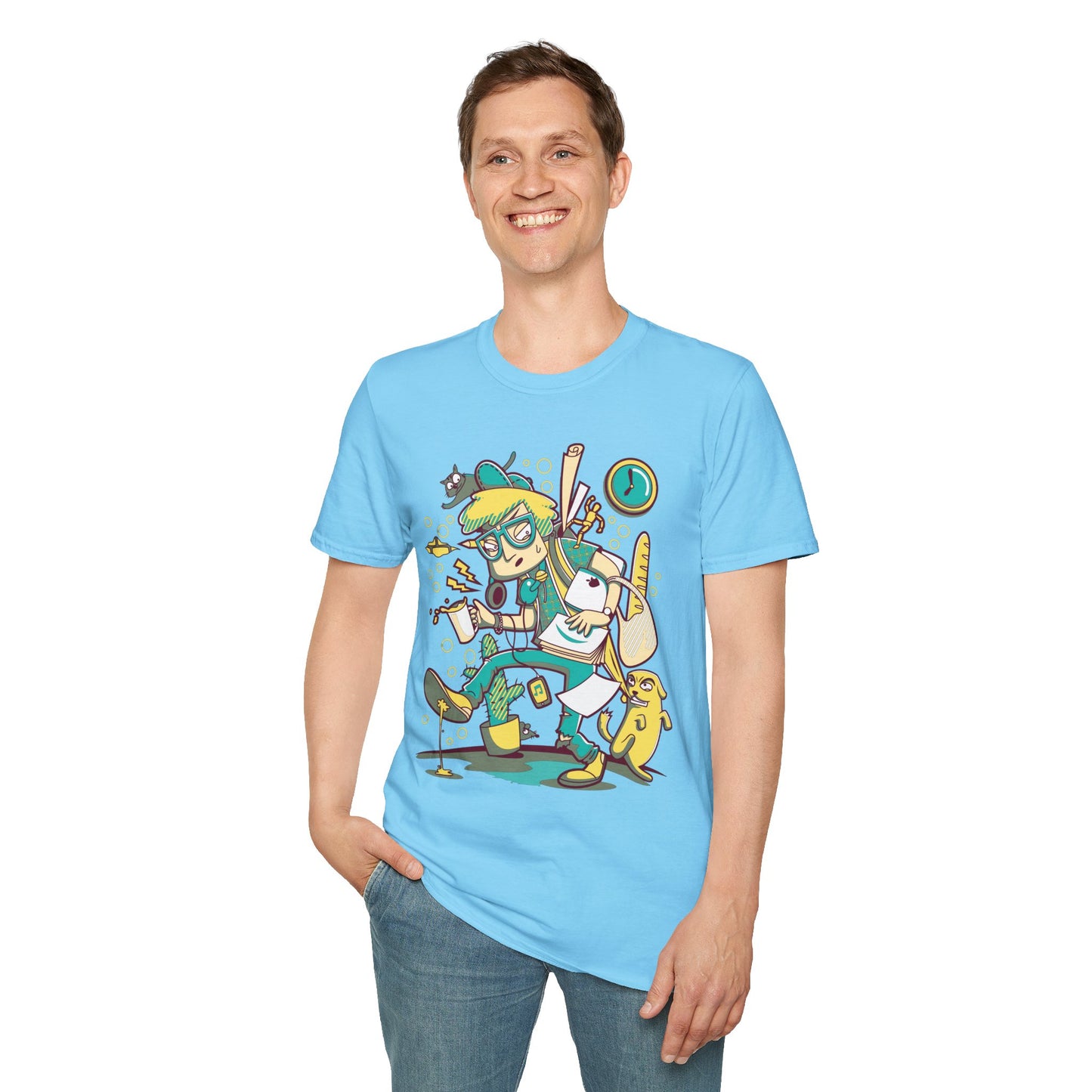 Cartoon T-Shirt, Animation T-Shirt, Funny Tee Shirt - 74