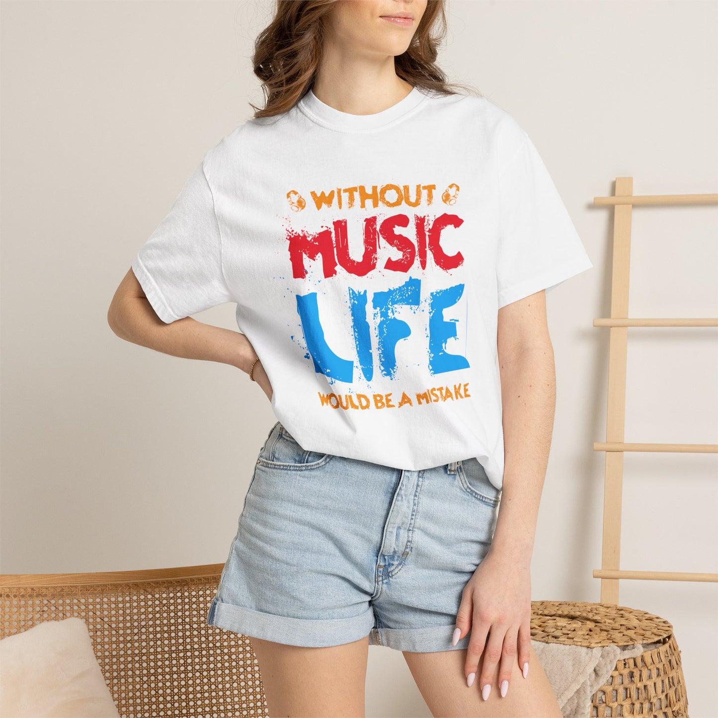Music Graphic Design Unisex Cotton T-shirt 032