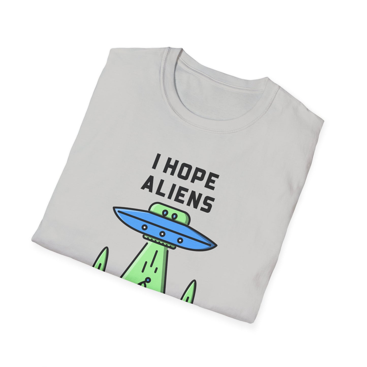 Funny T Shirts, UFO Tees, Funny Aliens Shirt - 2