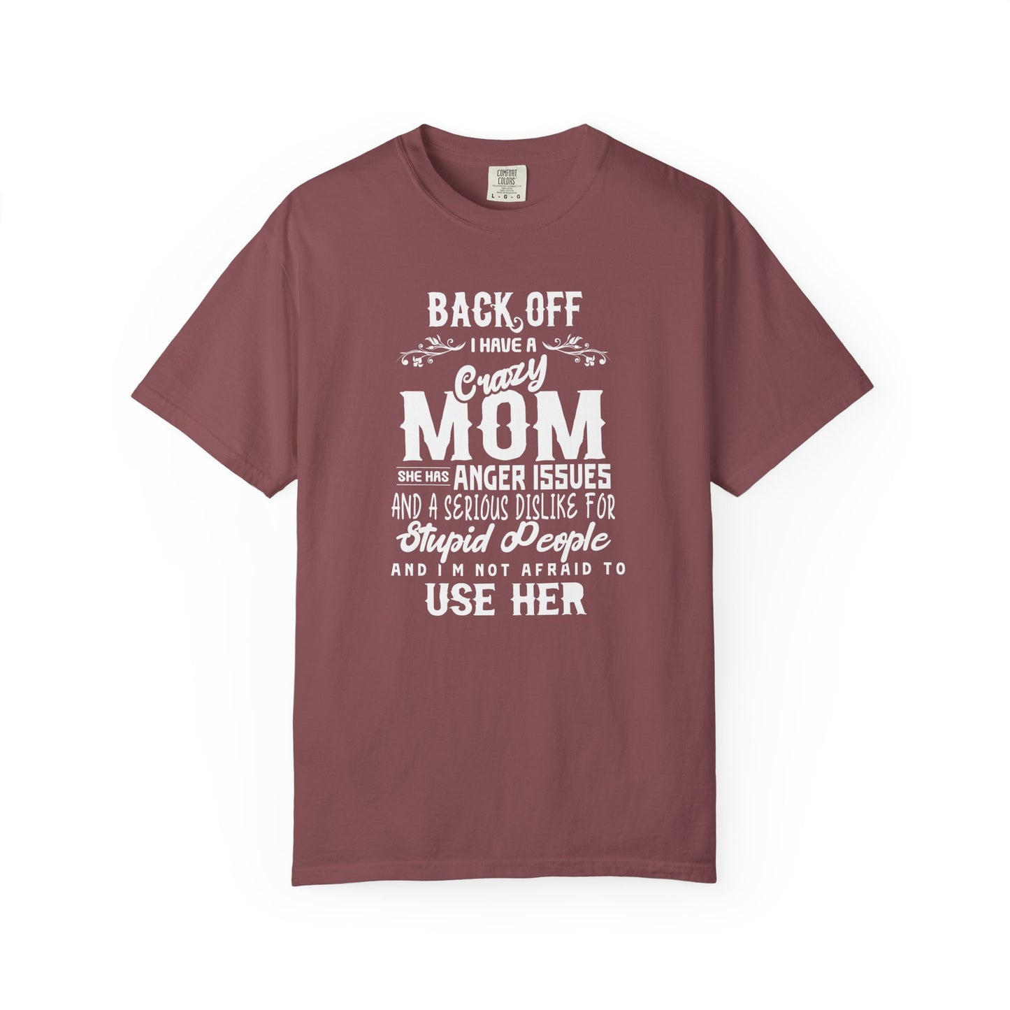 Mom T-shirt Mother's Day Mama Tee Unisex Comfort Colors Garment-Dyed Cotton h34