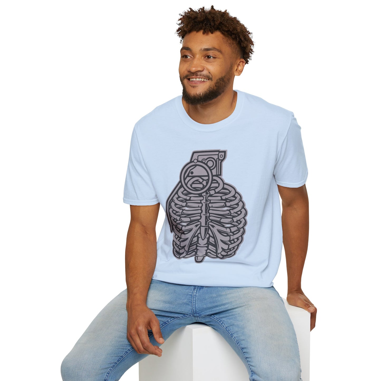 Cartoon T Shirt Animation T Shirt Funny Tee Shirt Unisex Gildan Softstyle 64000 Cotton