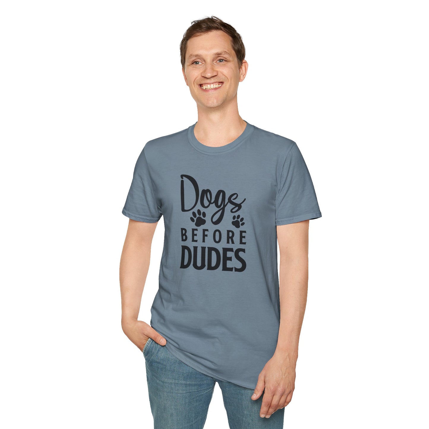 Dog Slogan T Shirts Funny Quotes Tee Unisex Softstyle Cotton Tee 100 Percent Ring Spun