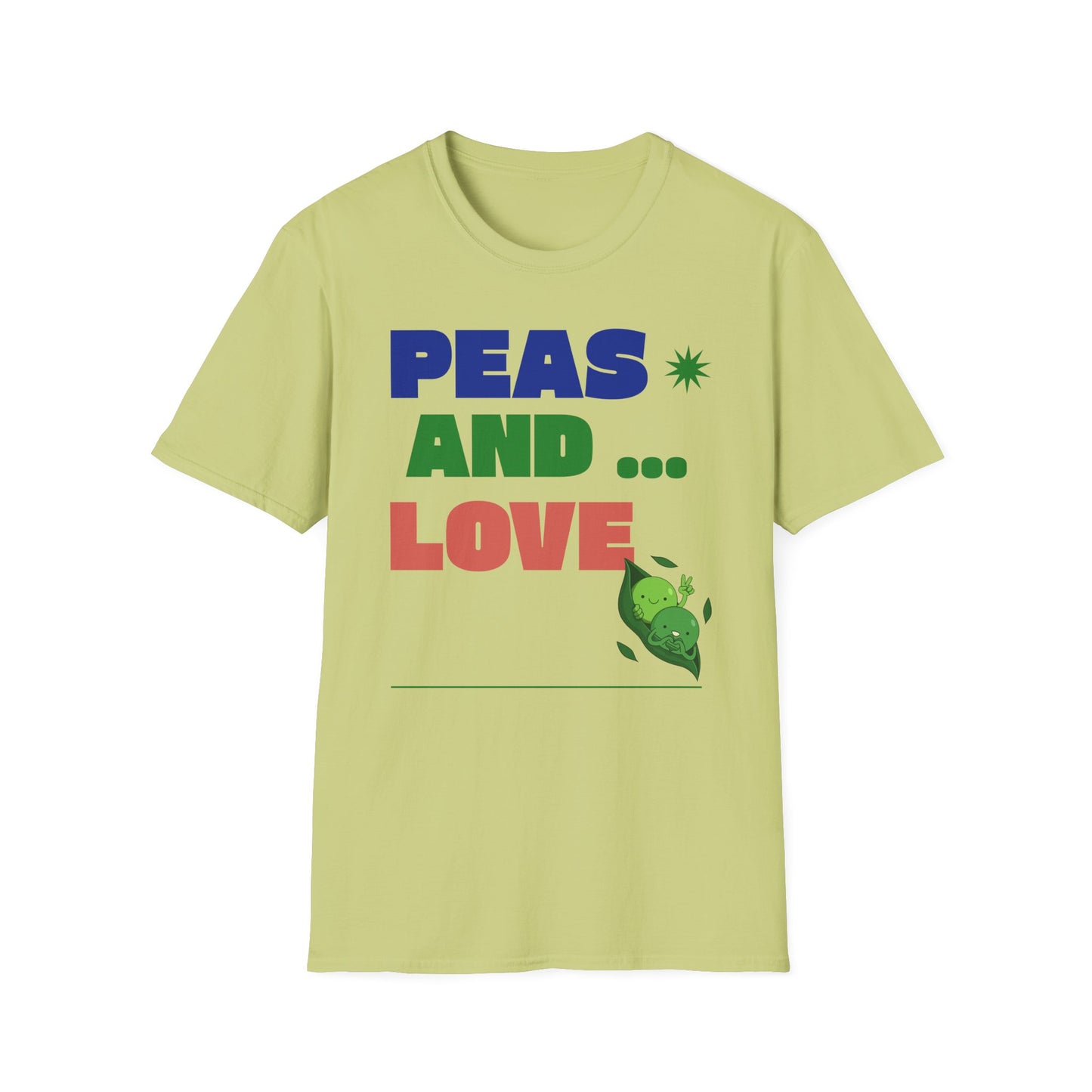 Food Tees, Funny Food T Shirts, Funny T Shirts, Shirt with Vegetables, Shirt with Peas