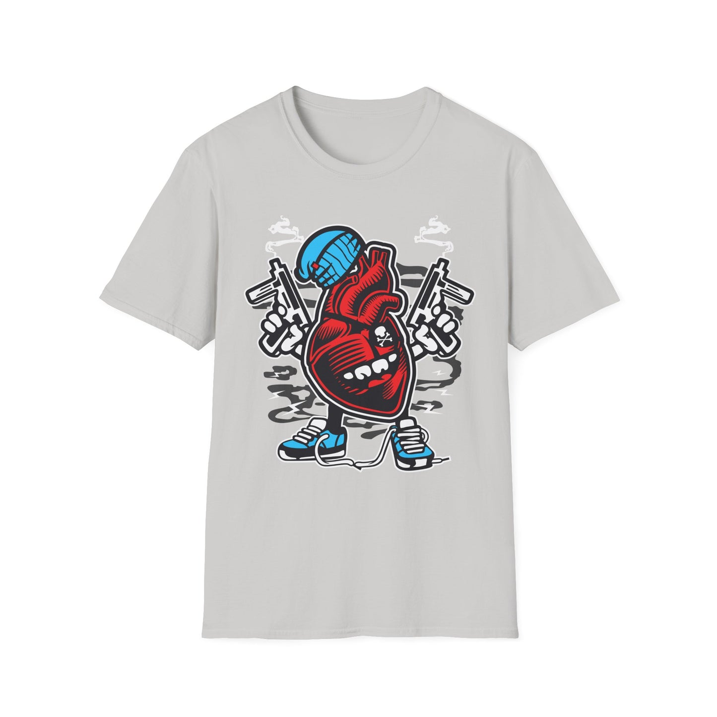 Cartoon T Shirt Animation T Shirt Funny Tee Unisex Gildan Softstyle 64000 100 Percent Cotton