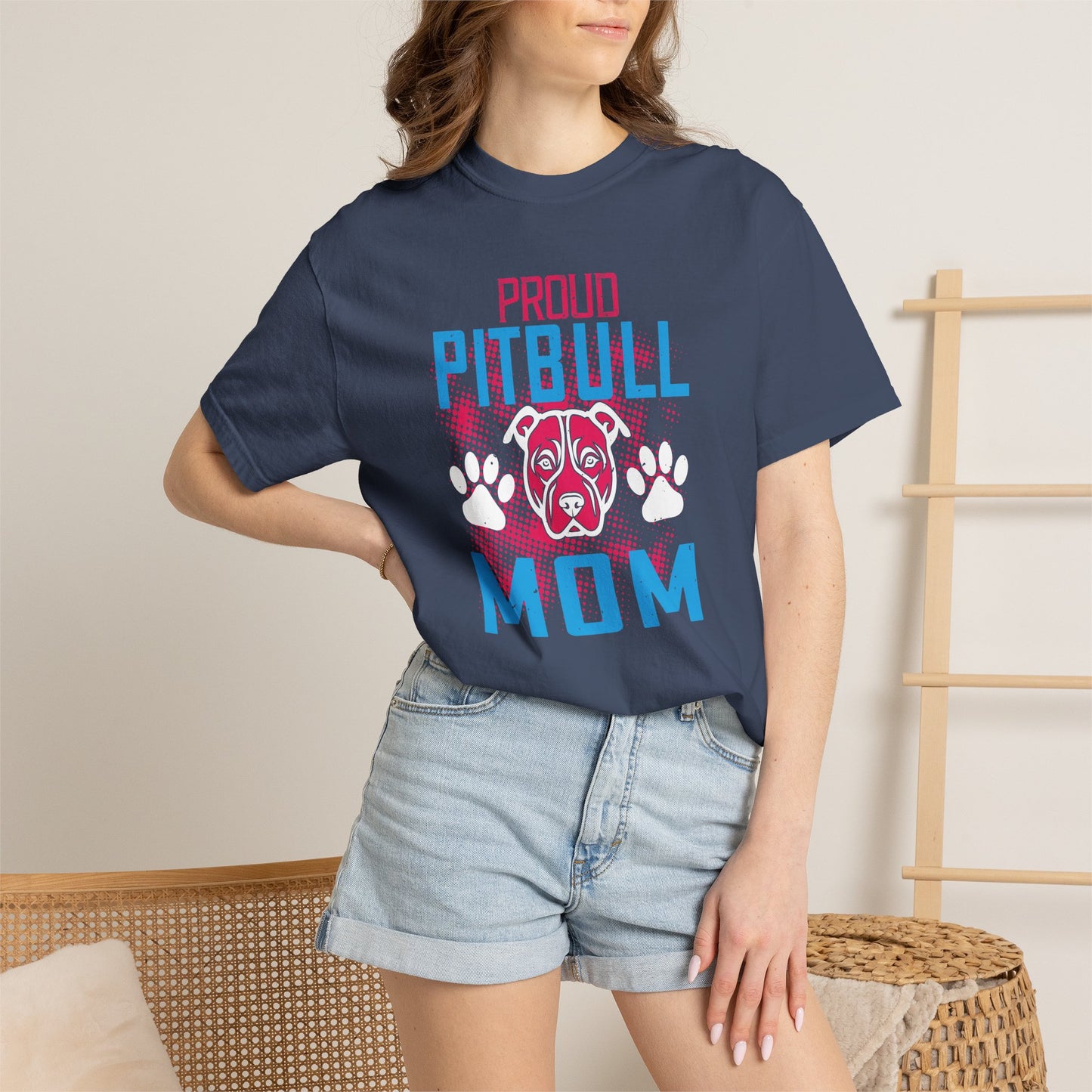 Mom T-shirt Mother Day Mama Tee Unisex Comfort Colors Garment-Dyed Cotton h91