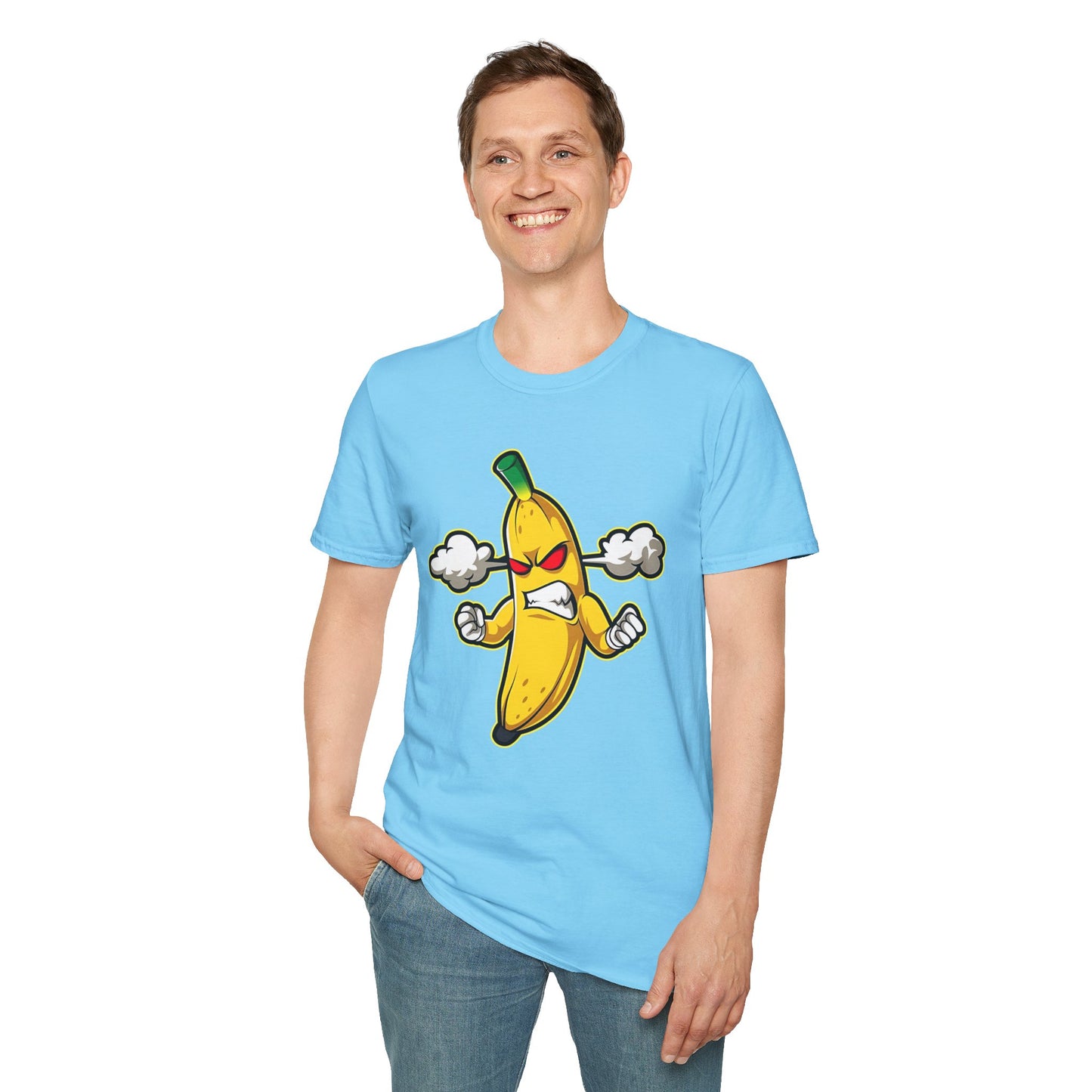 Food Tees, Funny Food T Shirts, Funny T Shirts, Shirt with Banana, Banana T Shirt, Funny Banana Shirt