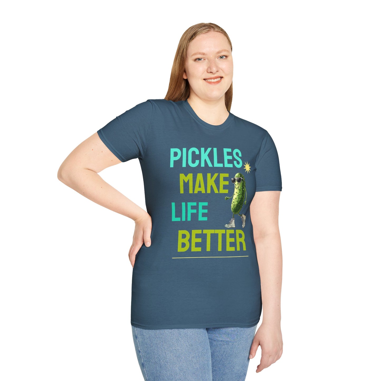 Food Tees, Funny Food T Shirts, Funny T Shirts, Shirt with Vegetables, Shirt with Pickle