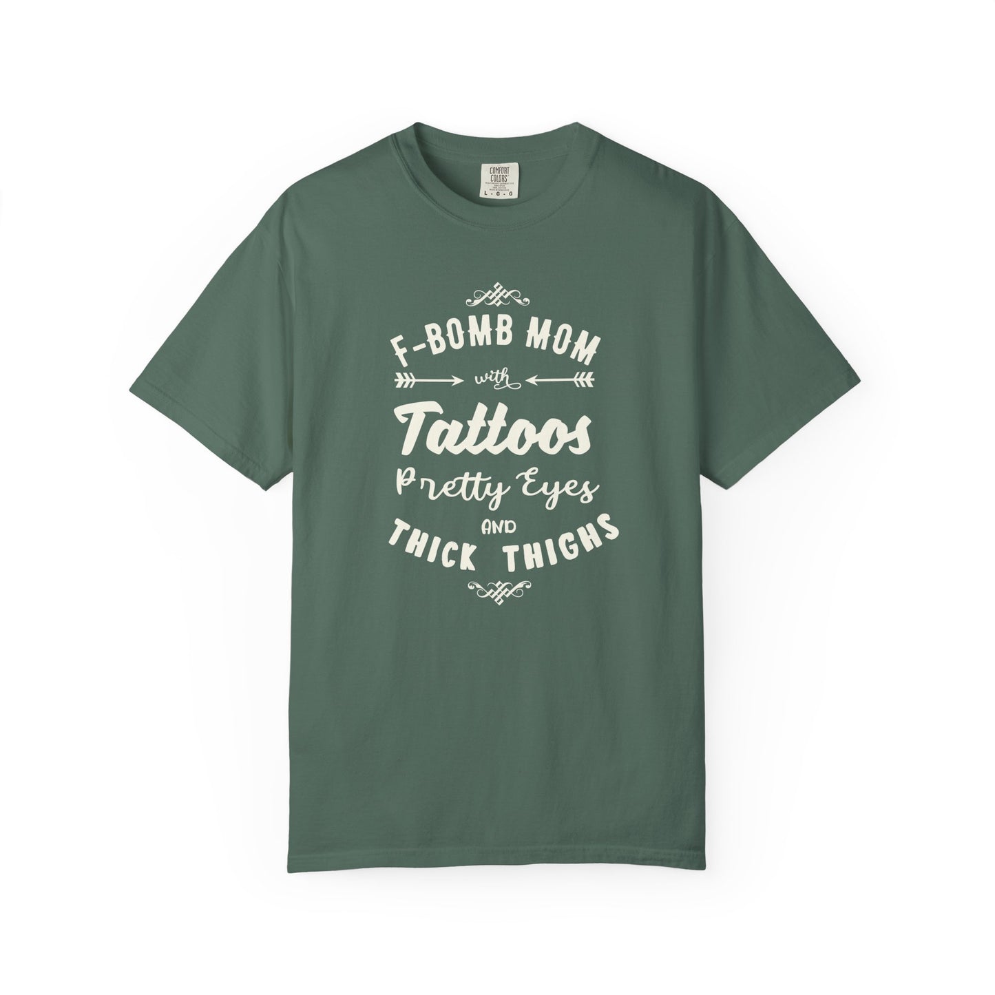 Mom T-shirt Mother's Day Mama Tee Unisex Comfort Colors Garment-Dyed Cotton h37
