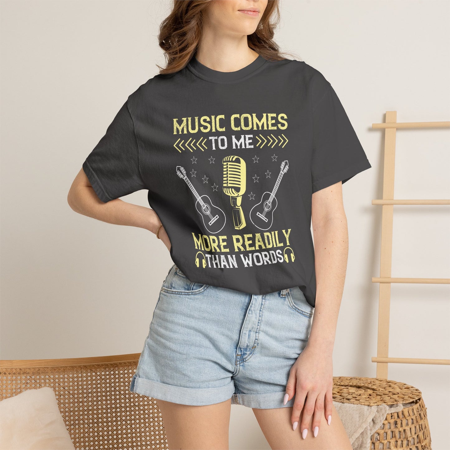 Music Graphic Design Unisex Cotton T-shirt m23