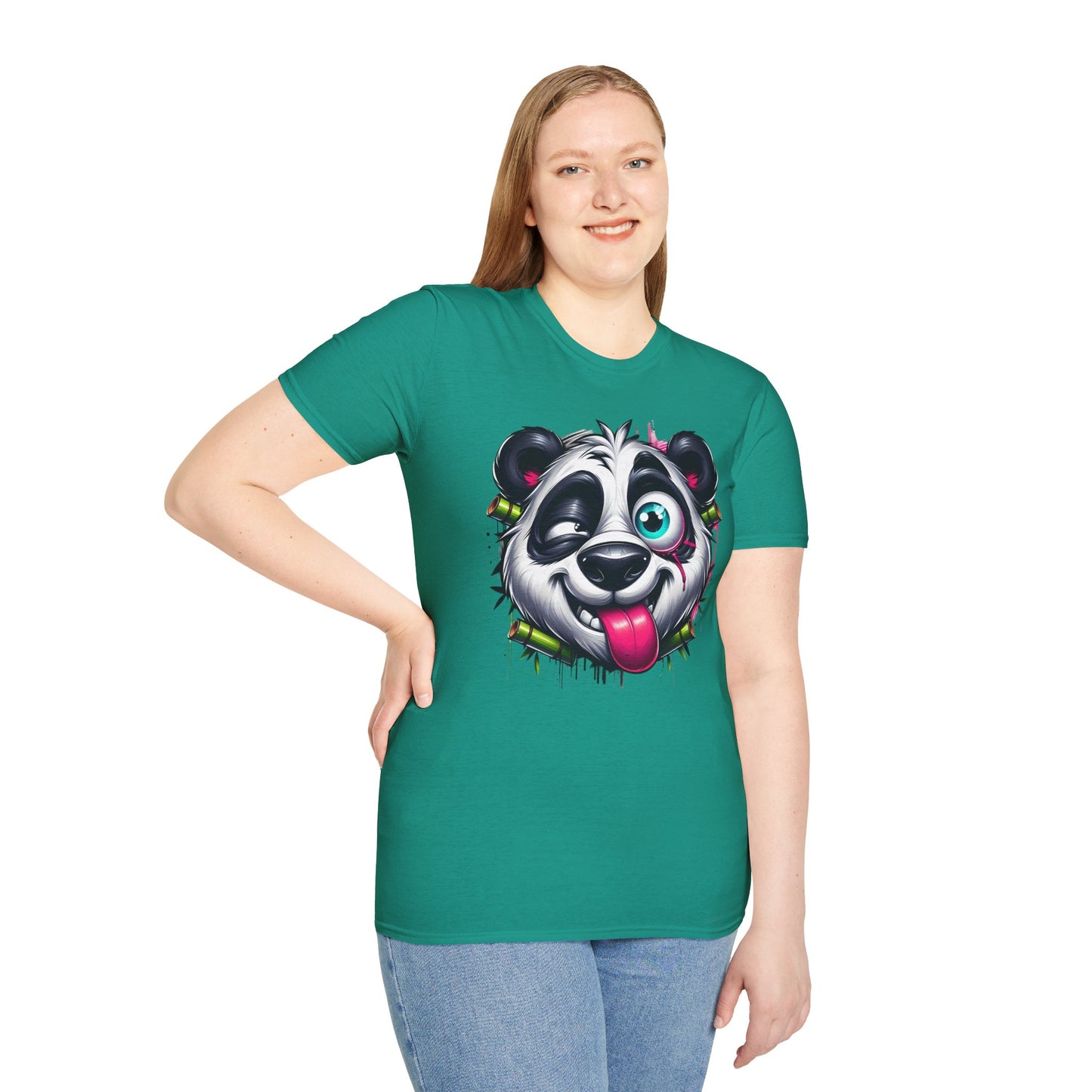 Animals Tees, Funny Animals Shirt, T Shirts with Funny Animals, T-Shirt with Panda, Panda Tees