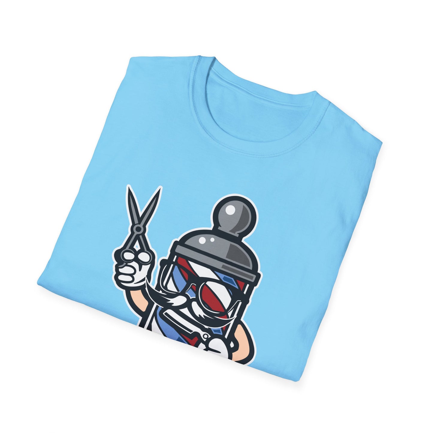 Cartoon Animation T Shirt Unisex Funny Tee Cotton Gildan Softstyle 64000 Comfortable Wear