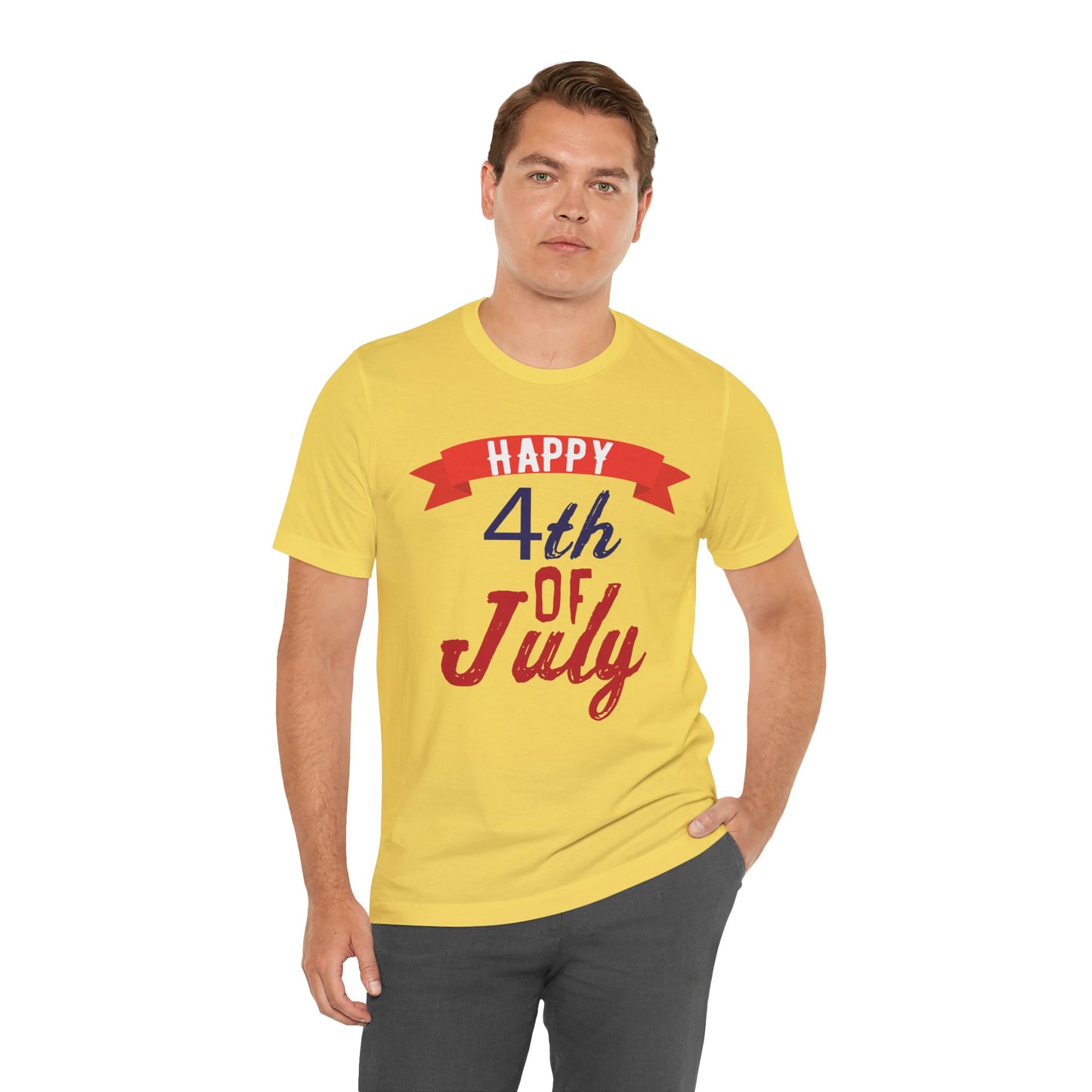 Independence Day Graphic Unisex Cotton T-Shirt 012