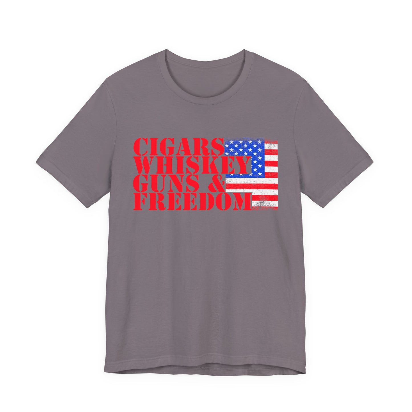 American Flag Graphic Unisex Cotton T-Shirt a2