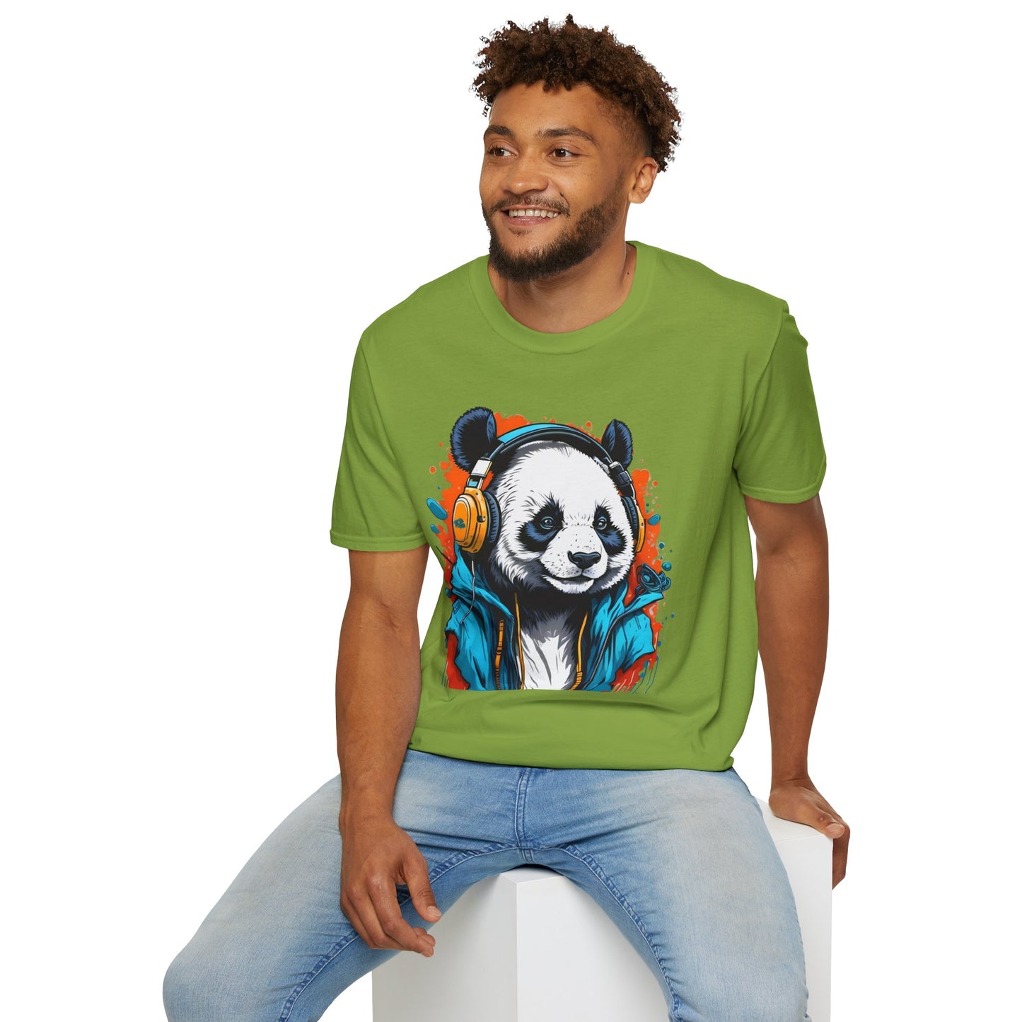 Animals Tees, Funny Animals Shirt, T Shirts with Funny Animals, T-Shirt with Panda, Panda Tees
