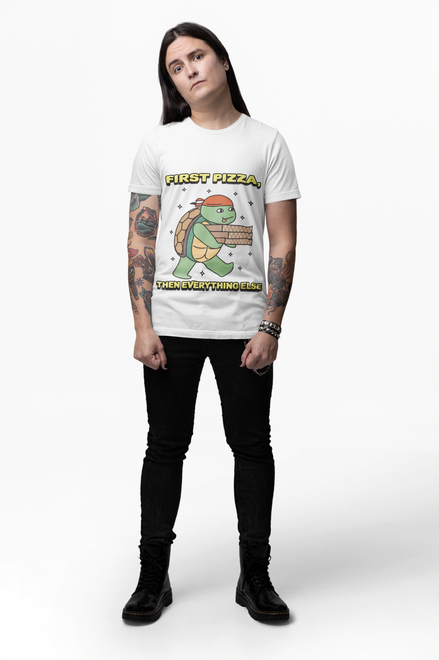 Food Tees, Funny Food T Shirts, Funny T Shirts, Shirt with Food, Junk Food Tees, Shirt with Pizza, Pizza T-Shirt