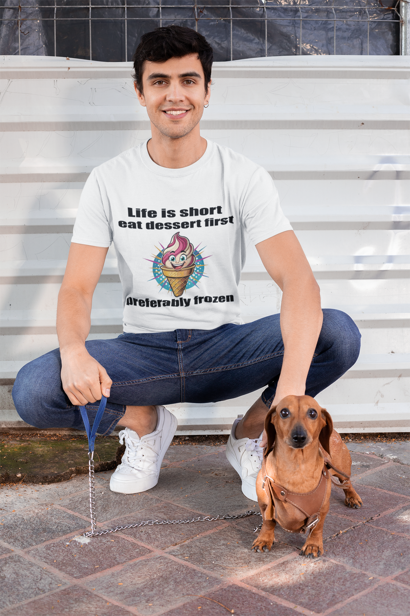 Food Tees, Funny Food T Shirts, Funny T Shirts, Shirt with Food, Junk Food Tees, Shirt with Ice Cream, Ice Cream T-Shirt